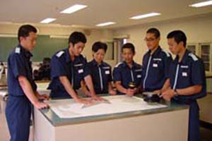 チャートワークの授業